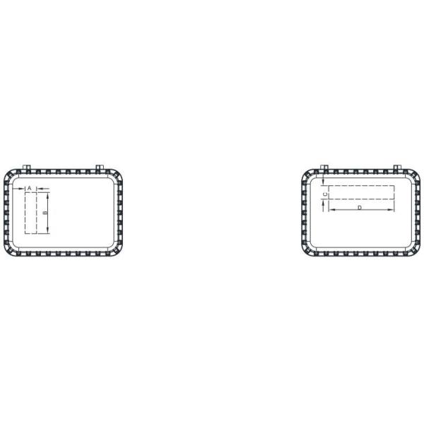 IP65 ABS Ex Proof Box For Outdoor Indoor Electronic Equipment