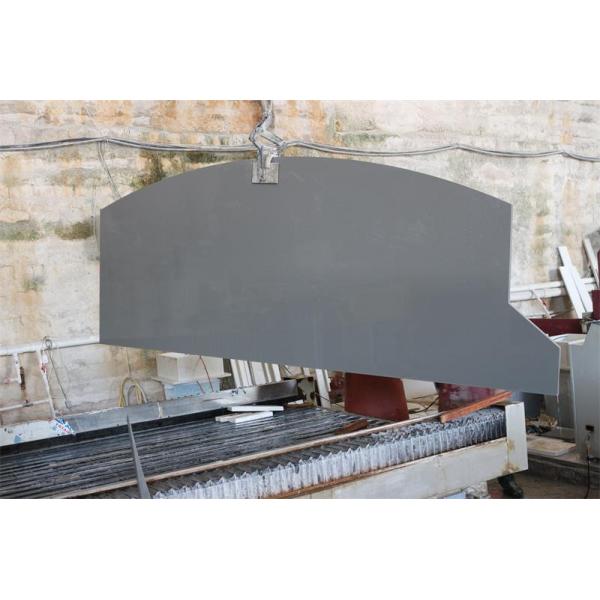 Artificial Decoration Quartz Kitchen Worktops Nice Dark Gray Polished