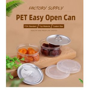 Good Airtight 100ml 120ml Small Capacity Plastic Can for Oil Spice Powder Easy