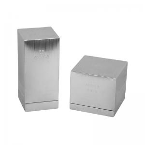 Wholesale Silver Hot Stamping Perfume Packing Box 1mm 350g Coated Paper Material from china suppliers