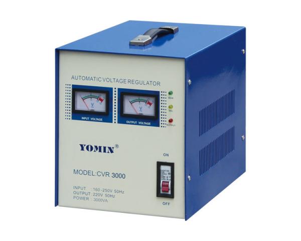 Quality Relay Type Stabilizer , Automatic Voltage Stabilizer Single Phase 5000VA CVR Stabilizer for sale