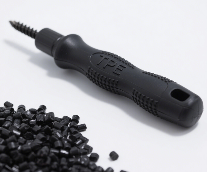 Injection Molding Thermoplastic Elastomer TPE Overmolding Premium Raw Material