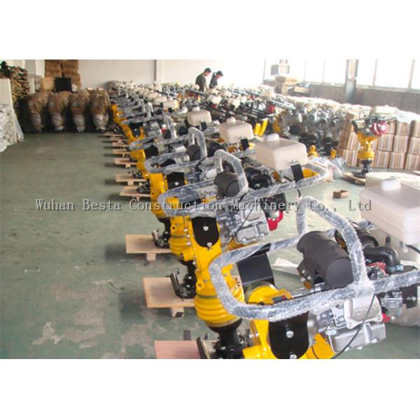 Gasoline Engine 75kg Tamping Rammer Construction Machine
