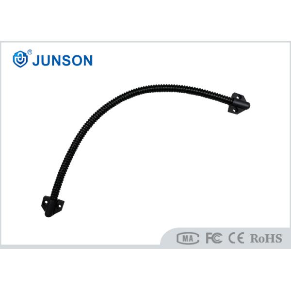Black Stainless Steel Armored Cable Door Loop for Wire Protection