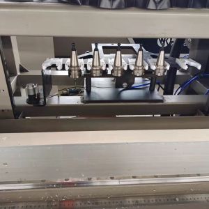 Aluminium Window Door Machine For CNC Drilling Milling Holes With ATC Function