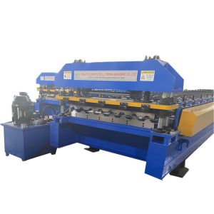 Adjustable Width U Panel Roof Sheet Making Machine PLC