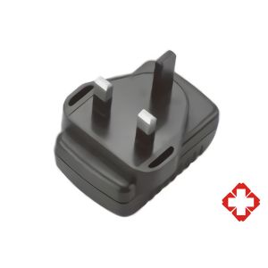 Wholesale EN 60601 Certified Medical Power Adapter 12V 2A 24V 9V UK Plug for Portable Nebulizers Inhalation Devices from china suppliers