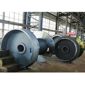 Split Grooved Casings Lebus Sleeve Welded Or Bolted To Winch Drum