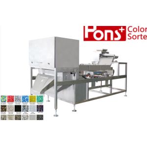 Plastic Mineral Water Bottle Tablets PP PE Color Sorter Machine 500kg /H