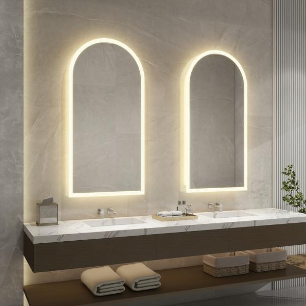 Custom LED Bathroom Mirror Light Fixture Wall Mounted Vanity Light for Modern Hotel and Home Makeup Lighting Solutions