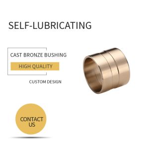 Metric Size CuSn6Zn6Pb3 Cast Bronze Bushings