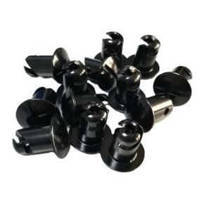 Wholesale Universal Aluminum Dzus Dome Head Buttons- Black 7/16"x.500" for Customized Solutions and Services from china suppliers
