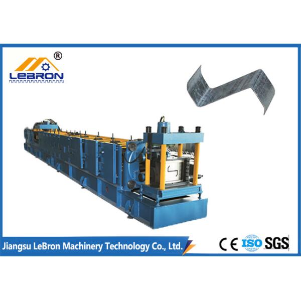 Hydraulic Cut C Z Purlin Roll Forming Machine , Full Automatic Z Purlin Making