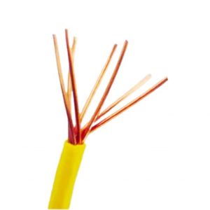 450/750V 2.5 4 6 10 sq mm 7Strand PVC Insulated Solid Copper Wire with CE