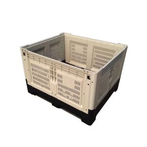 box pallet 1200x1000x760mm large plastic pallet box bin for fruit and vegetable