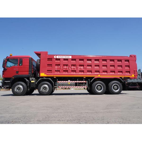 HOWO TX Dump Truck Model 4001hp Powerful 8x4 12wheel 20m3 Tipper Trucks