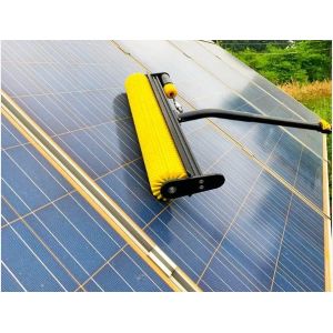 Lithium Battery Solar Panel Brush Cleaner Roller ISO Certificcate