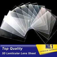 China PLASTIC LENTICULAR 70 LPI 3d lenticular lens best 3d sheet PET lenticular plastic printing lenses for offset press for sale