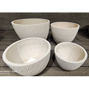 Outdoor Life Time Fiber Clay Planter for Charcoal Oven Camping Burners Heater