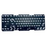 HASL Surface Custom Keyboard PCB 1oz Copper Thickness 0.1mm Minimum Line Spacing