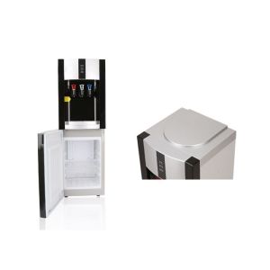 Hot Warm Cold Floor Standing Water Dispenser With Fridge Painting Color Three