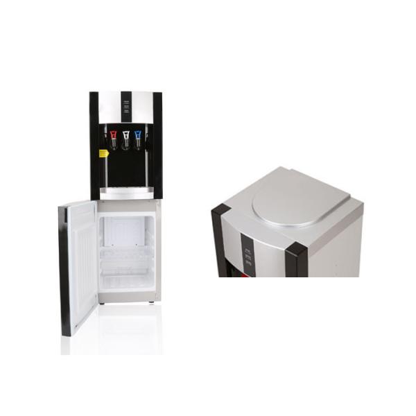 Hot Warm Cold Floor Standing Water Dispenser With Fridge Painting Color Three