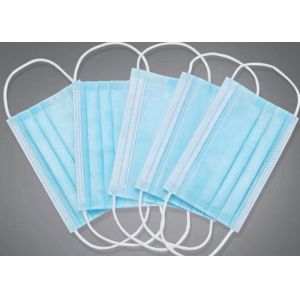 3 Ply Oem Dust Respirator Disposable Sheet Earloop Mask