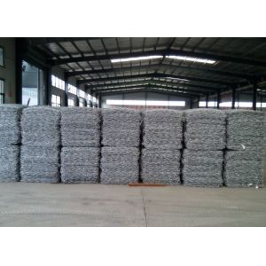 Flood Control Stainless Steel PVC Coated Gabion Box
