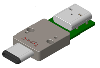 High Cycle Mini B USB Test Plug For Reliable Industrial Testing