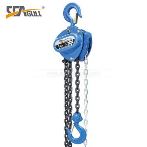 Professional 1.5 Ton Manual Chain Block , Small Hand Chain Hoist
