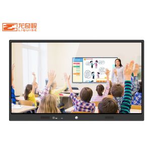 75" Wall Mounted Mobile Touch Screen Interactive Whiteboard