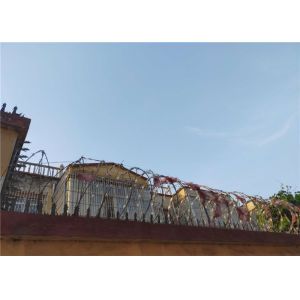 Dannert Wire Razor Barbed Wire Military Prison Barriers Large Coil Blade Wire