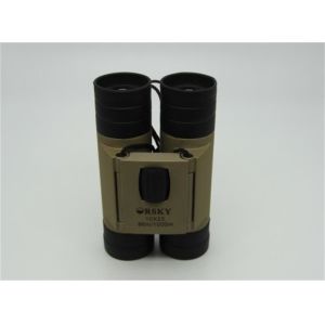 Portable Champagne Lightweight Travel Binoculars 115x108x40mm 10x Magnification