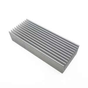 Anodized Extruded Aluminum Profile Square Heat Sink Anodized