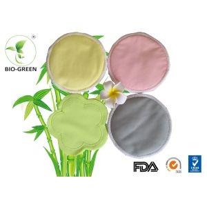 Water Resistant Bamboo Cloth Pads , Ultra Thin Bamboozies Breast Pads