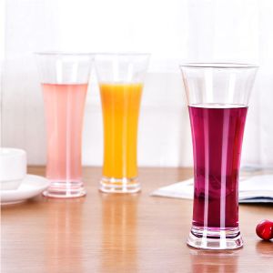 China Unbreakable Plastic Pilsner Beer Glasses Polycarbonate Martini Cocktail Glasses Drinkware on sale