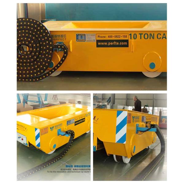 Short Distance Heavy Industrial Transfer Car 6T For Productions Line