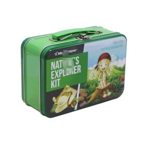 China Factory Custom Tinplate Container Rectangular Gift Metal Packaging Candy