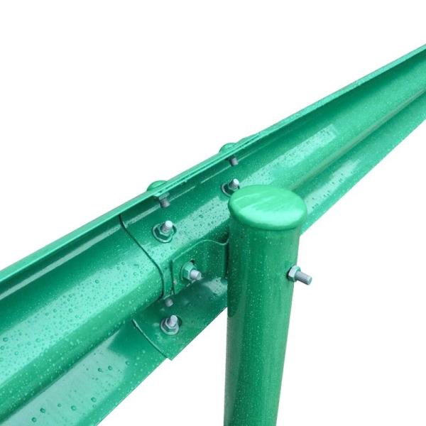 Galvanized and Powder Coated Highway Guardrail Bracket Beam for Durable Road