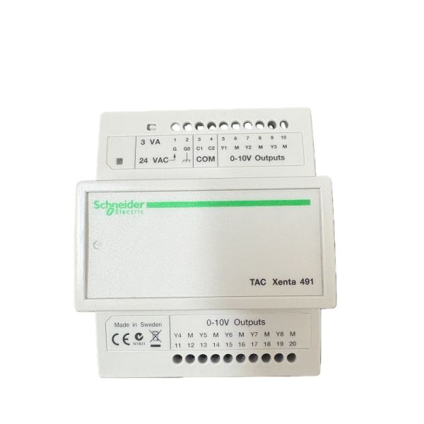 Quality Schneider El.Part TAC Xenta 491 Analog Output Module 007303010 High-Performance Control Interface for sale