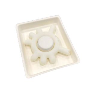 Compostable Sugarcane Cosmetic Packaging Pulp Containers Oilproof