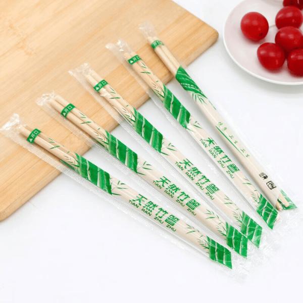 Polish Surface Natural Bamboo Chopsticks Lightweight Round Chopsticks Multipurpose