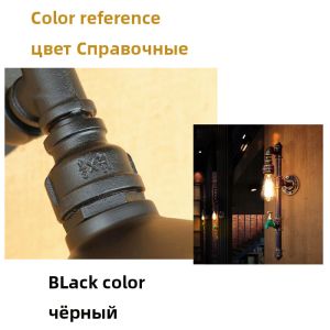 Vintage retro lamp rustic farmhouse decor water pipe wall lamp (WH-VR-06）