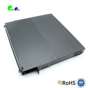 1U Fiber Optic MPO Patch Panel 4 Modules Type Fiber Distribution Frame