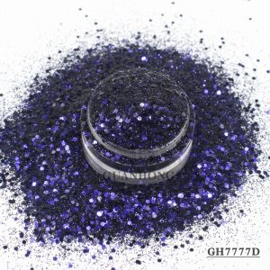 Hexagonal Loose Reflective Chameleon Glitter Mixes Fine Powder Bulk Makeup