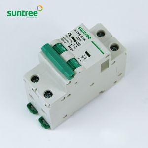 2P Mcb 10kA Mini SCB8-63H AC Circuit Breakers With 63A Current