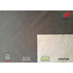 Single Brushed 100% Polyester Tricot Knit Fabric Super Poly Velvet Fabric