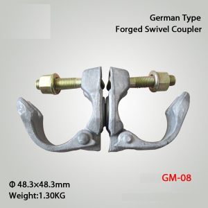German Type Drop Forged Swivel Coupler Scaffolding Couplers