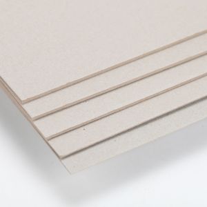 Gravure Printing Compatible Grey Cardboard Sheets Custom Order Acceptable