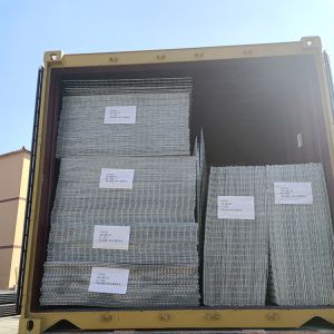 6x6 Welded Wire Mesh Panels 4mm Galvanized with Welded Technique and Cutting